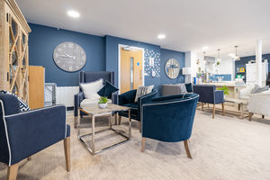 Communal lounge/kitchen- click for photo gallery